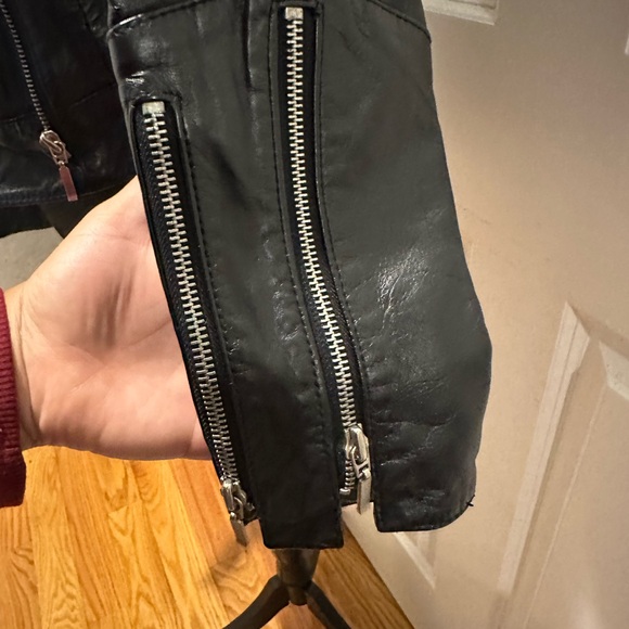 Bebe motorcycle Leather jacket - Picture 7 of 13